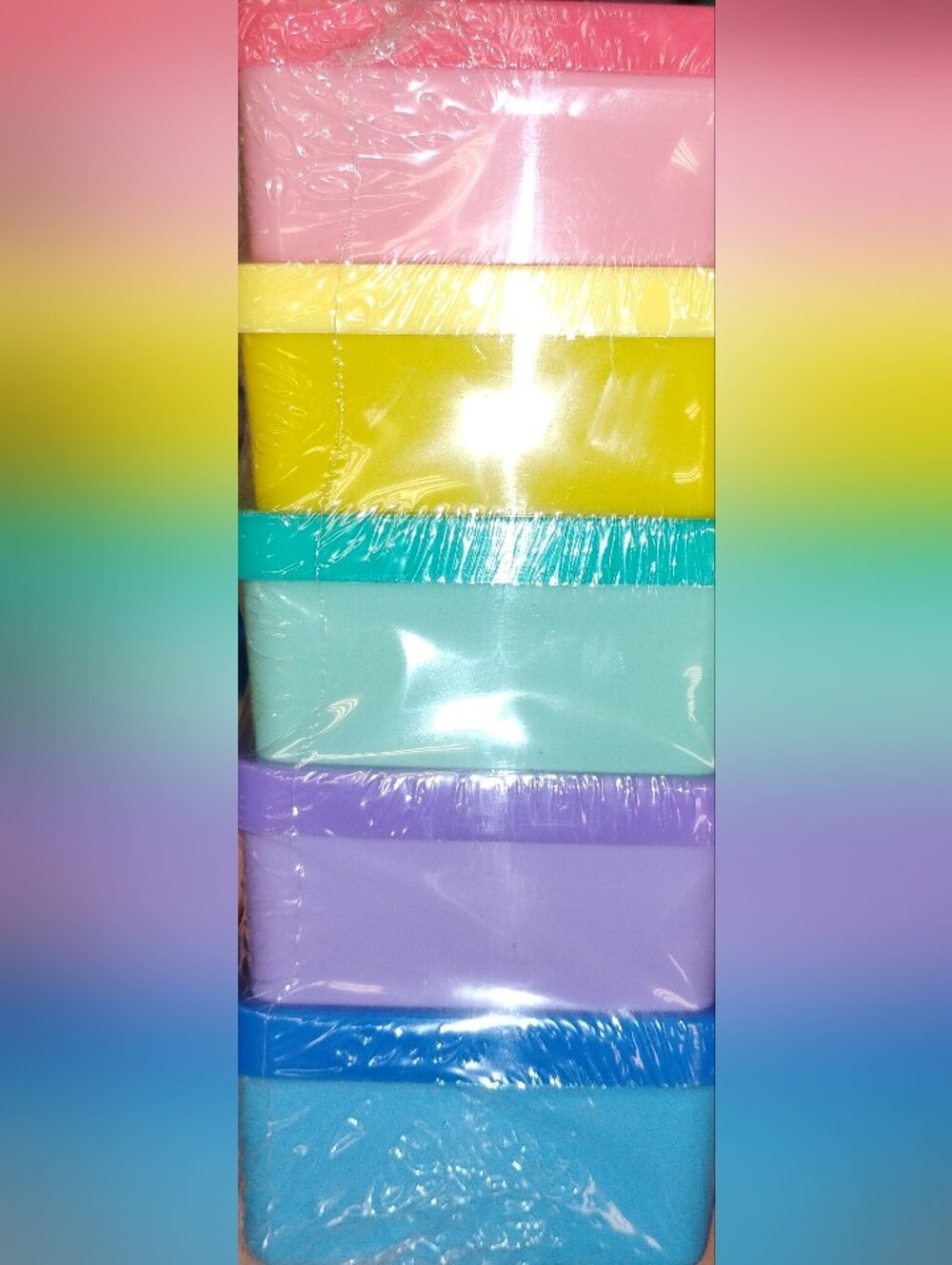 Pastel Food Storage Container Set